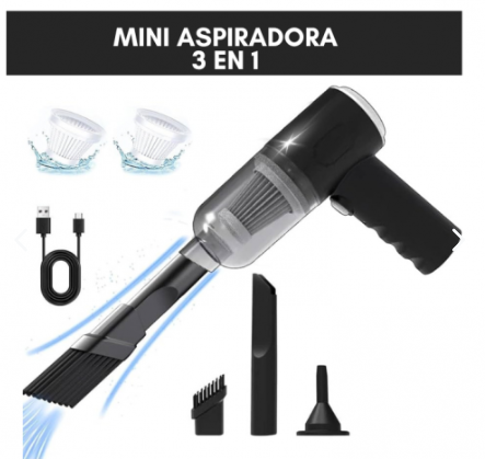 MINI ASPIRADORA 3 en 1